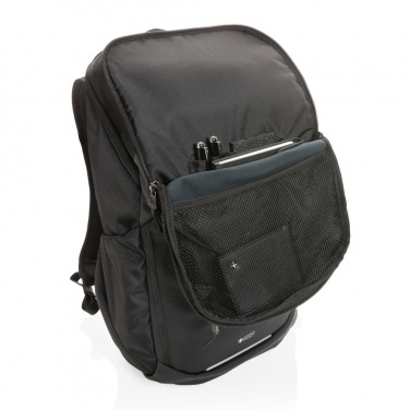 Logo trade promotional item photo of: Swiss Peak AWARE™ RPET 15.6 inch business backpack