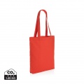 Impact Aware™ 285 gsm rcanvas tote bag, luscious red