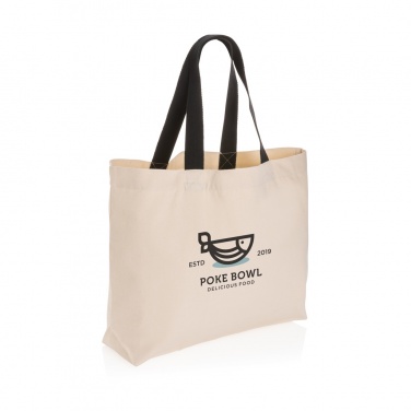 Logotrade promotional giveaway image of: Impact Aware™ 240 gsm rcanvas large tote undyed