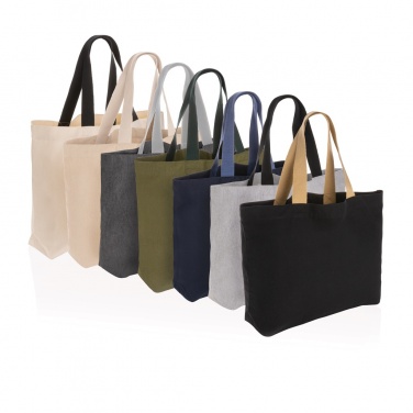 Logotrade promotional item image of: Impact Aware™ 240 gsm rcanvas large tote undyed