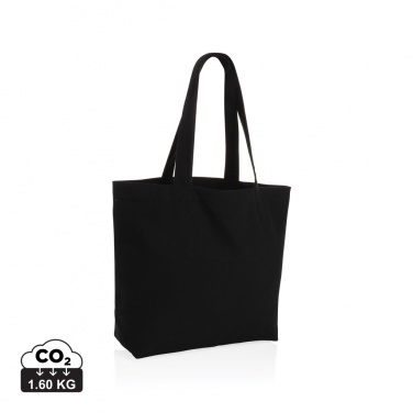 Logotrade promotional product picture of: Impact Aware™ 240 gsm rcanvas shopper w/pocket undyed