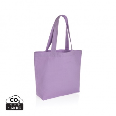 Logo trade promotional products image of: Impact Aware™ 240 gsm rcanvas shopper w/pocket