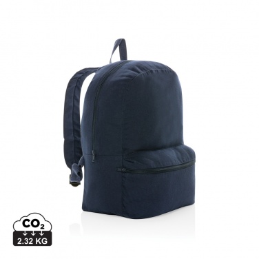 Logo trade promotional items image of: Impact Aware™ 285 gsm rcanvas backpack undyed