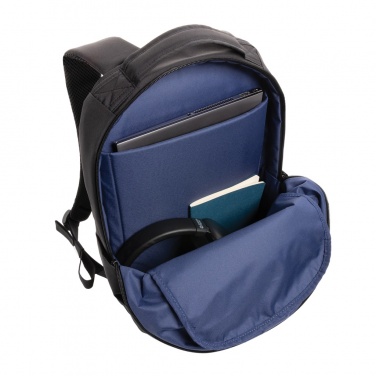 Logo trade promotional item photo of: Swiss Peak Brooke AWARE™ RPET daily 15.6" laptop backpack