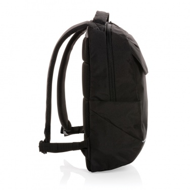 Logo trade business gifts image of: Swiss Peak Brooke AWARE™ RPET daily 15.6" laptop backpack