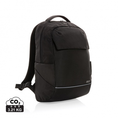 Logo trade advertising products image of: Swiss Peak Brooke AWARE™ RPET daily 15.6" laptop backpack