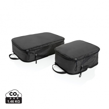 Logotrade promotional giveaway picture of: Swiss Peak Ridge AWARE™ RPET compression travel cubes 2pc