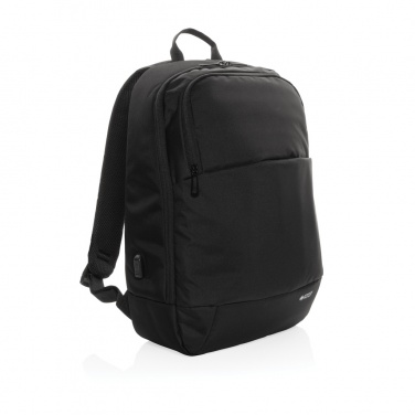 Logotrade advertising products photo of: Swiss Peak AWARE™ modern 15.6" laptop backpack