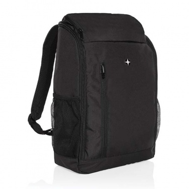 Logo trade business gift photo of: Swiss Peak AWARE™ easy access 15.6'' laptop backpack