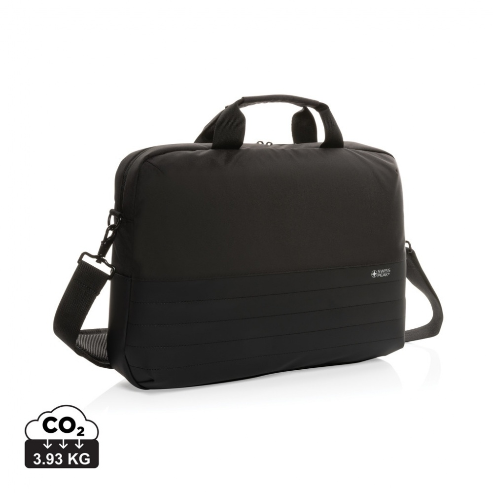 Logo trade business gift photo of: Swiss Peak AWARE™ RFID 15.6'' laptop bag