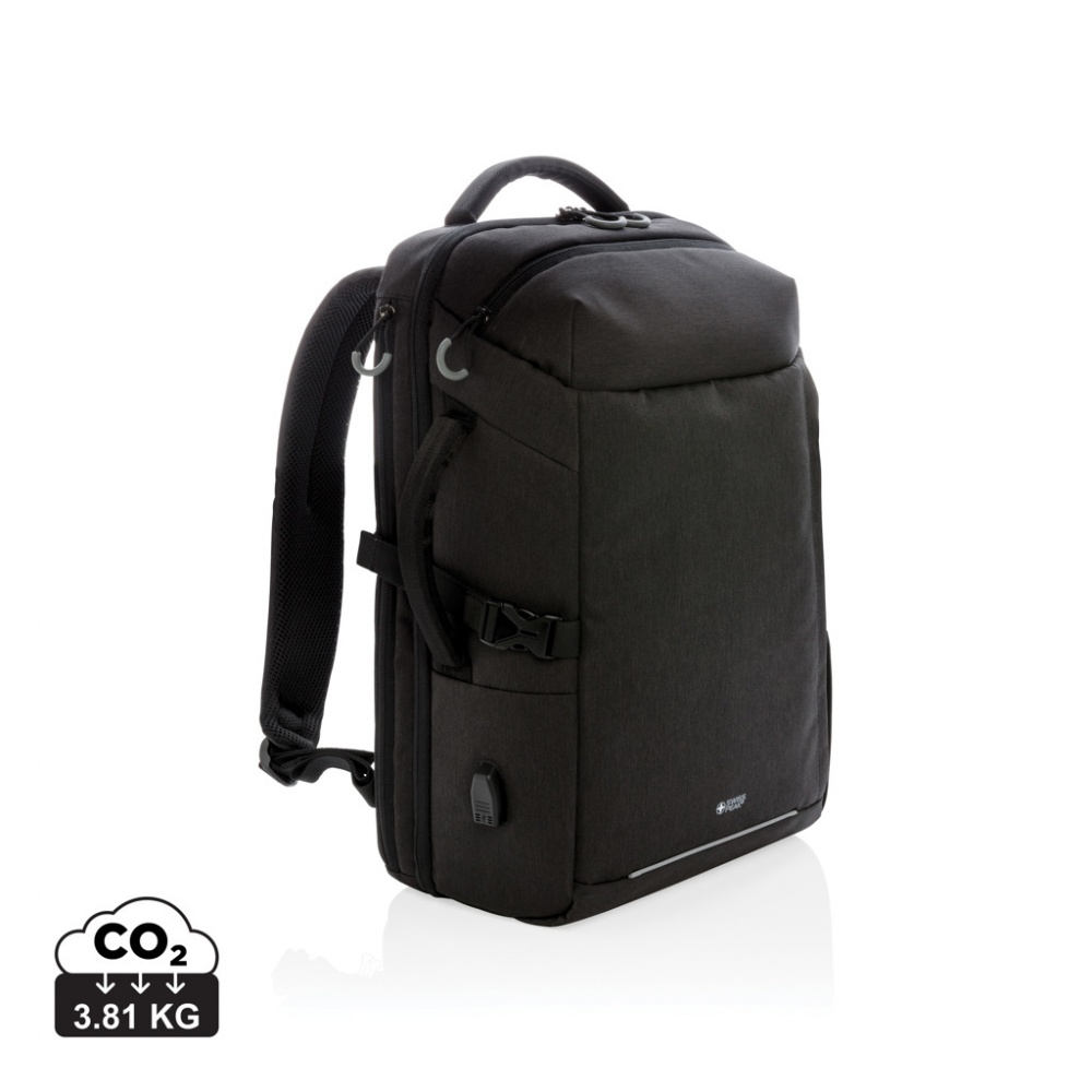 Logo trade corporate gift photo of: Swiss Peak AWARE™ XXL weekend travel backpack