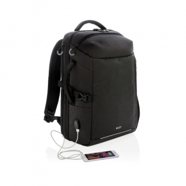 Logo trade advertising products image of: Swiss Peak AWARE™ XXL weekend travel backpack