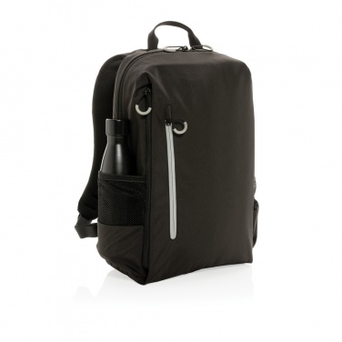 Logo trade corporate gifts image of: Impact AWARE™ Lima 15.6' RFID laptop backpack