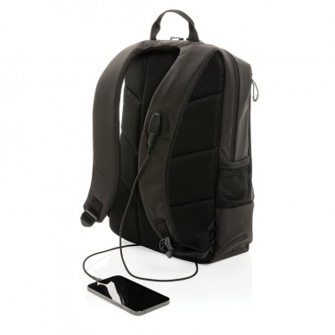 Logotrade promotional item image of: Impact AWARE™ Lima 15.6' RFID laptop backpack