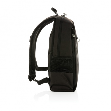 Logo trade business gifts image of: Impact AWARE™ Lima 15.6' RFID laptop backpack