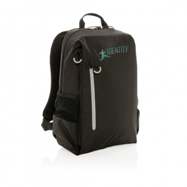 Logotrade promotional merchandise photo of: Impact AWARE™ Lima 15.6' RFID laptop backpack