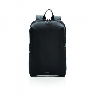 Logo trade business gift photo of: Swiss Peak AWARE™ RFID and USB A laptop backpack