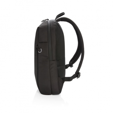 Logotrade promotional merchandise picture of: Swiss Peak AWARE™ RFID and USB A laptop backpack