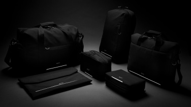 Logotrade promotional giveaway picture of: Swiss Peak AWARE™ RFID and USB A laptop backpack