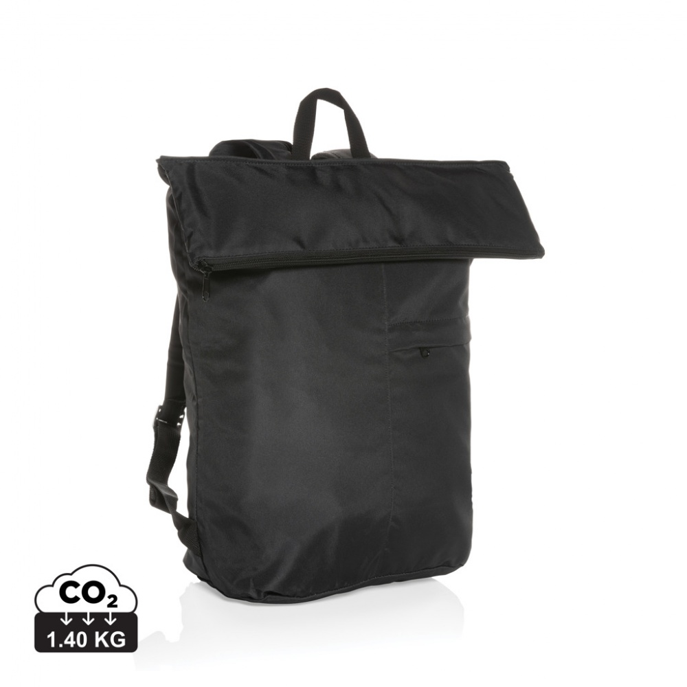 Logotrade advertising product image of: Dillon AWARE™ RPET lightweight foldable backpack