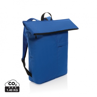 Logo trade promotional merchandise picture of: Dillon AWARE™ RPET lightweight foldable backpack