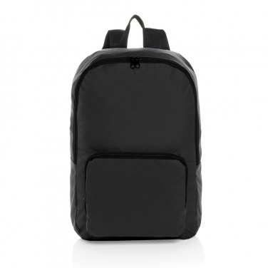 Logo trade corporate gifts picture of: Dillon AWARE™ RPET foldable classic backpack