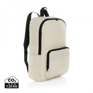 Logotrade advertising products photo of: Dillon AWARE™ RPET foldable classic backpack