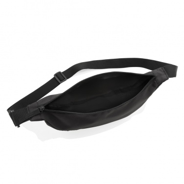 Logo trade promotional products image of: Crescent AWARE™ RPET half moon sling bag