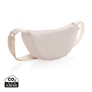 Logotrade promotional item picture of: Crescent AWARE™ RPET half moon sling bag