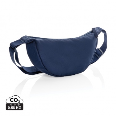 Logotrade advertising products photo of: Crescent AWARE™ RPET half moon sling bag