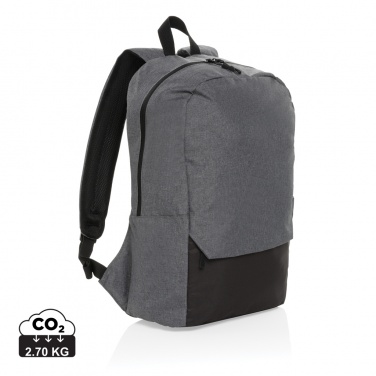 Logotrade promotional giveaway picture of: Kazu AWARE™ RPET basic 15.6 inch laptop backpack