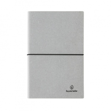 Logotrade promotional merchandise picture of: A5 recycled leather notebook