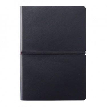 Logotrade promotional merchandise photo of: Deluxe softcover A5 notebook