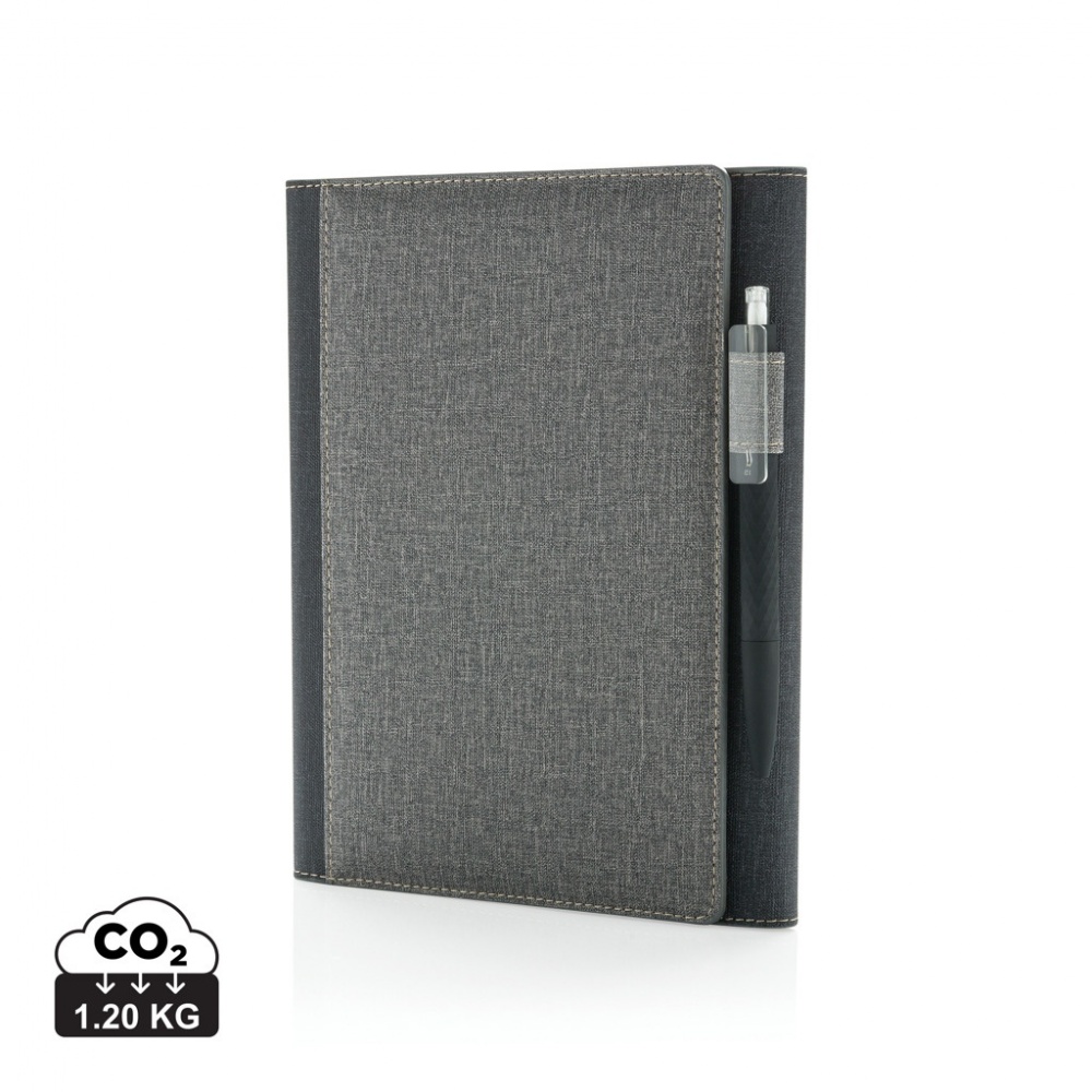 Logotrade promotional item picture of: A5 Deluxe design notebook cover