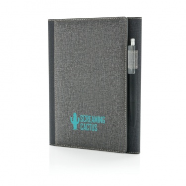 Logo trade advertising products picture of: A5 Deluxe design notebook cover