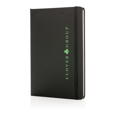 Logo trade corporate gifts picture of: Standard hardcover PU notebook A5