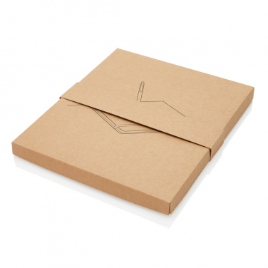 Logotrade corporate gift picture of: A5 notebook with bamboo pen including stylus