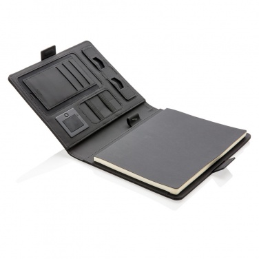 Logotrade promotional item image of: Air 5W wireless charging notebook cover A5