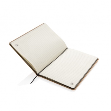 Logotrade promotional merchandise picture of: A5 kraft notebook