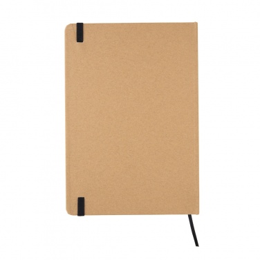 Logo trade promotional giveaway photo of: A5 kraft notebook