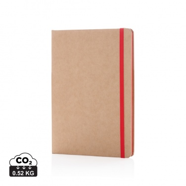 Logotrade promotional merchandise picture of: A5 kraft notebook