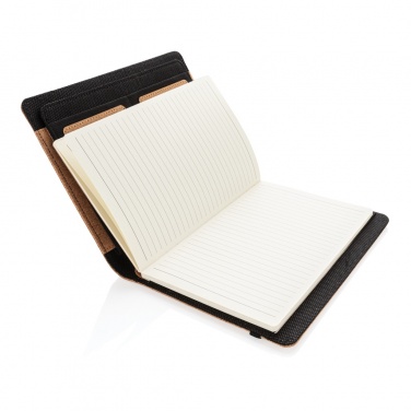 Logo trade promotional product photo of: Deluxe cork portfolio A5 with pen