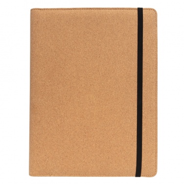 Logotrade advertising product image of: Deluxe cork portfolio A4 with pen