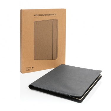 Logotrade promotional merchandise picture of: Recycled leather A4 portfolio