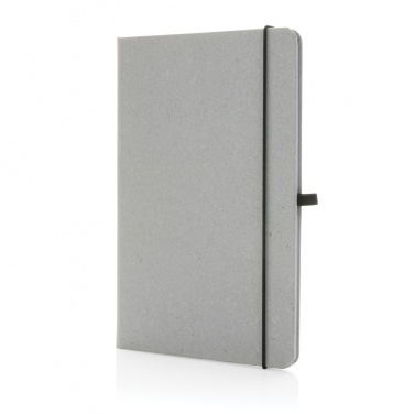 Logotrade advertising products photo of: Recycled leather hardcover notebook A5