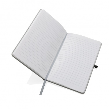 Logotrade corporate gift picture of: Recycled leather hardcover notebook A5