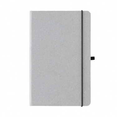 Logo trade promotional items picture of: Recycled leather hardcover notebook A5