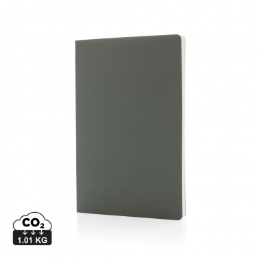 Logo trade promotional items image of: Impact softcover stone paper notebook A5