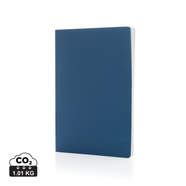 Logo trade promotional gifts picture of: Impact softcover stone paper notebook A5