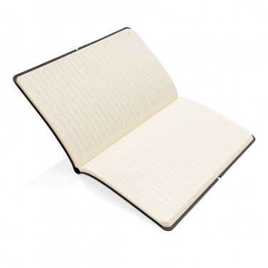 Logo trade corporate gift photo of: Modern deluxe softcover A5 notebook